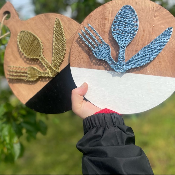 Black and Gold, Homemade Kitchen Decor. - Picture 3 of 3